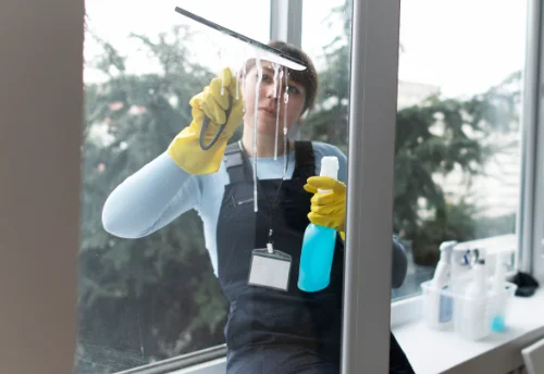 Nettoyage de vitres intérieures et extérieures à Biot